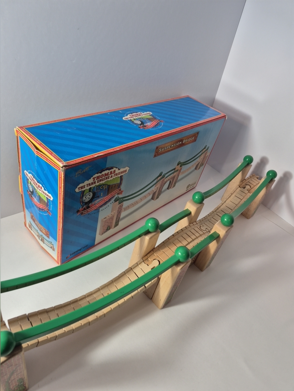 Learning Curve Wooden Thomas Train Suspension Bridge 1998 Thomas The Tank Engine